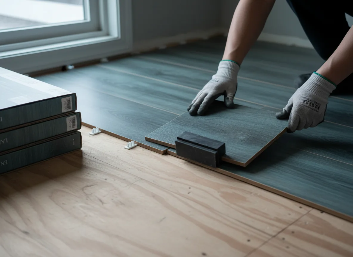 Luxury Vinyl Plank Installation company in Shongaloo, LA
